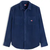 Tommy Hilfiger Tjm Rlx Corduroy Shirt Ext - Navy - XL