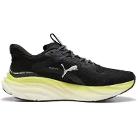 Puma Magnify NITRO 3 Running Shoes Black Yellow AW26, Size 45 - EUR