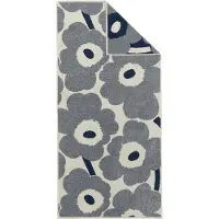 Marimekko Unikko kylpypyyhe 70 x 150 cm Off white-blueberry