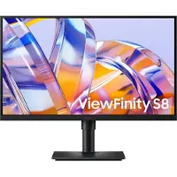 Samsung S80UH, 68,6 cm (27"), 3840 x 2160 pikseliä, 4K Ultra HD, LCD, 5 ms, Musta (LS27H804UAUXEN)