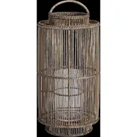 Lene Bjerre - Nille lyhty 50 cm rottinki/bambu