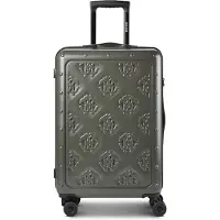 Roberto Cavalli Florence 4-pyöräinen vetolaukku 63 cm Laajennettava Oliivinvihreä