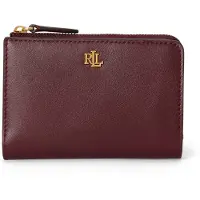 Ralph Lauren Lompakko Nahka 12 cm Punainen