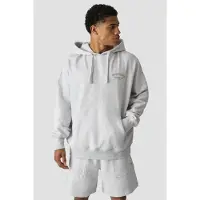 ICANIWILL Grit Hoodie, Light Grey Melange