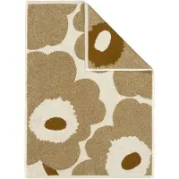 Marimekko Unikko pyyhe 50 x 70 cm Off white-pronssi