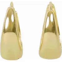 Sno of sweden Union Honey Drop Ring Ear Plain Gold Onesize