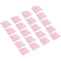 Typecat 2000 PCS Checkered Deli Candy Basket Liner Food Wrap Papers, Fat Repellent, Sandwich Burger Packing, Red and White