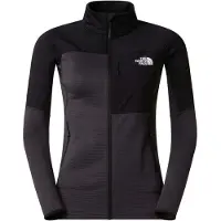 The North Face W Polartec Powergrid Stormgap Jacket Asphalt Grey/Tnf Black - S