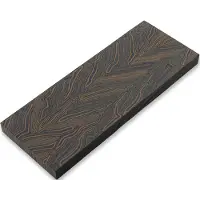Brisa G-10 Damascus Black & Orange