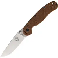 Ontario RAT 1.5 Linerlock Mag Brn G10 kääntöveitsi