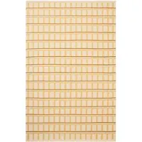 Chhatwal & Jonsson Mysore villamatto Off White-Masala Yellow-Yellow, 230x320 cm