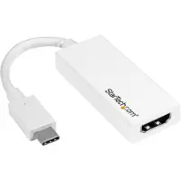 StarTech.com CDP2HDW - Videosovitin, Valkoinen
