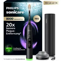 Philips DiamondClean 8000 HX8311/12 Ladattava sähköhammasharja, Aikuinen, Sonic-hammasharja, Herkkä, Ienhoito, Syväpuhdistus, Valkaisu, 62000 liike...