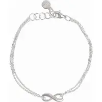 Sno of sweden Everly Double Chain Brace Plain S - Onesize - Silver - ONE SIZE
