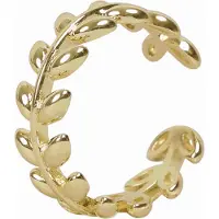 Sno of sweden Minna Ring Plain Gold Onesize