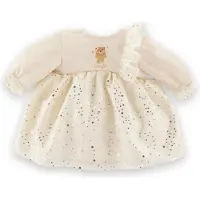Corolle Nuken Röyhelömekko 36 cm, Valkoinen