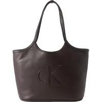 Calvin Klein Bold Ck Shopper - Brown - ONE SIZE