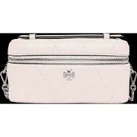 Tory Burch Charlie Quilted East-West Vanity Case - Cream - ONE SIZE