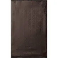 Calvin Klein Emblem Aop Glossy Tonal Scarf - Brown - ONE SIZE