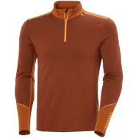 Helly Hansen Lifa Merino Midweight 1/2 vetoketjullinen, miesten, ruskea