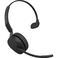 Jabra Evolve3 65 -langaton monokuuloke + USB-C-sovitin, musta