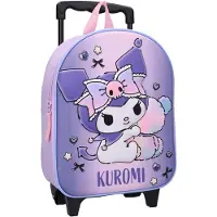 Vadobag Trolley backpack 3D Kuromi Bold Babes