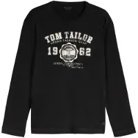 Tom Tailor Paita musta / offwhite