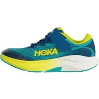 Hoka One One Urheilukengät 'RINCON 4' laivastonsininen / sinivihreä / keltainen