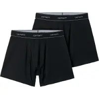 Carhartt WIP Bokserishortsit musta / valkoinen