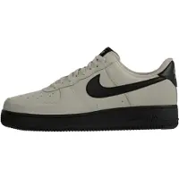 Nike Matalavartiset tennarit 'Air Force 1 '07' kivenharmaa / musta
