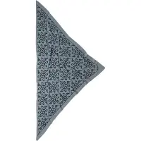 Lala Berlin Huivi - 162x85 - Triangle Lalagram M - Tempesta - - OneSize - Huivit