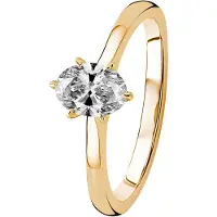Kohinoor Gloria timanttisormus kulta 0.50ct 033L-338K-50-155