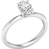 Lykken Elegance ovaali timanttisormus valkokulta 1.00 ct-160