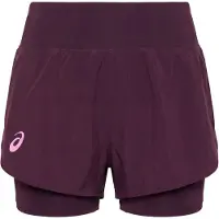 Asics Match Laser Cut Short - Burgundy - S