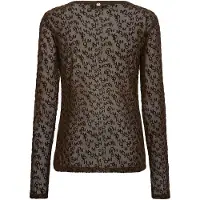 Mos Mosh Mmloretta Mono Mesh Blouse - Black - L