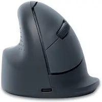 R-Go Tools RGOHEBAMLWL, Vasenkätinen, Vaakasuuntainen muotoilu, Optinen, Bluetooth, 1600 DPI, Harmaa
