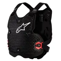 Alpinestars Bionic Action V2 rintapanssari Musta/Valkoinen unisex, size M/L