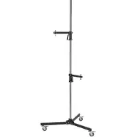 Walimex Pro Roll Stativ 223cm with 2 Clamp Holders