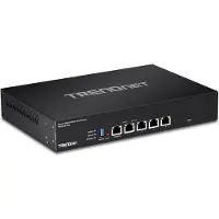 Trendnet TWG-431BR, Ethernet WAN, musta