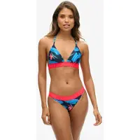 Superdry for woman. W3010401A Bikini Bottom Classics navy (S), Black, Beachwear, Recycled Polister, Sustainable