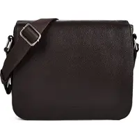 JOST Bags Lysa Crossbody-laukku Nahka 24 cm Ruskea