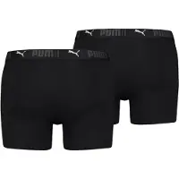 Puma Men Sport Cotton Boxers 2P - Black - L