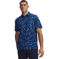 Under Armour Ua Matchplay Printed Polo - Blue - XL