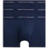 Tommy Hilfiger Underwear Bokserishortsit tummansininen / valkoinen