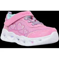 SKECHERS Heart Lights Bubble Love - Pink - 23