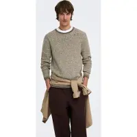 Only & Sons Onseric Reg 12 Struc Crew Knit Noos - Beige - S