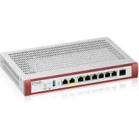 Zyxel USG FLEX 200 HP, USER-DEFINABLE PORTS WITH 1*2.5G, 1*2.5G (POE+) & 6*1G, 1*USB WITH1 YR GOLD SECURITY PACK (5Y WARRANTY) (USGFLEX200HP-EU0102F)