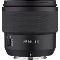 Samyang Af 75Mm F/1.8 Fuji X teleobjektiivi