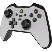 Genesis Mangan 400 White, Pad-ohjain, Android, MAC, Nintendo Switch, PC, iOS, D-pad, Kotipainike, Käyttötilapainike, Valintapainike, Käynnistyspainike (NJG-2101)