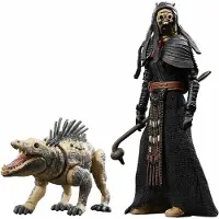 Hasbro Fans Disney The Book of Boba Fett: The Vintage Collection - Tusken Warrior & Massiff Action Figures (10cm) (F6991)